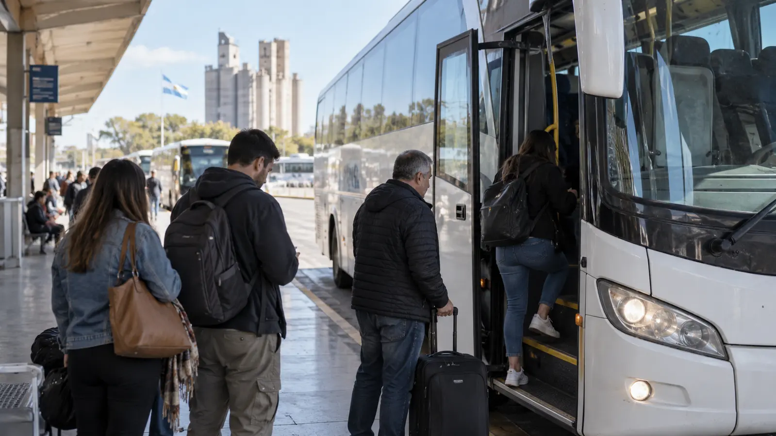 Pasajes en Colectivo de Rosario a Casilda